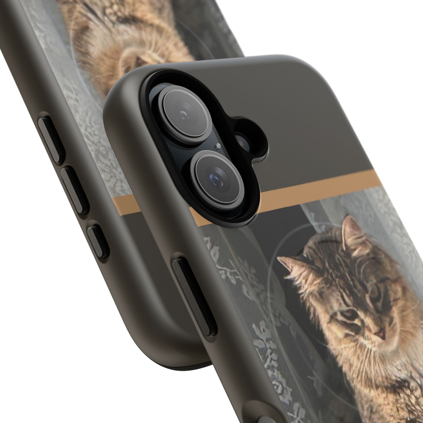 Tough Magnetic Cases | Cozy Fluffy Cat