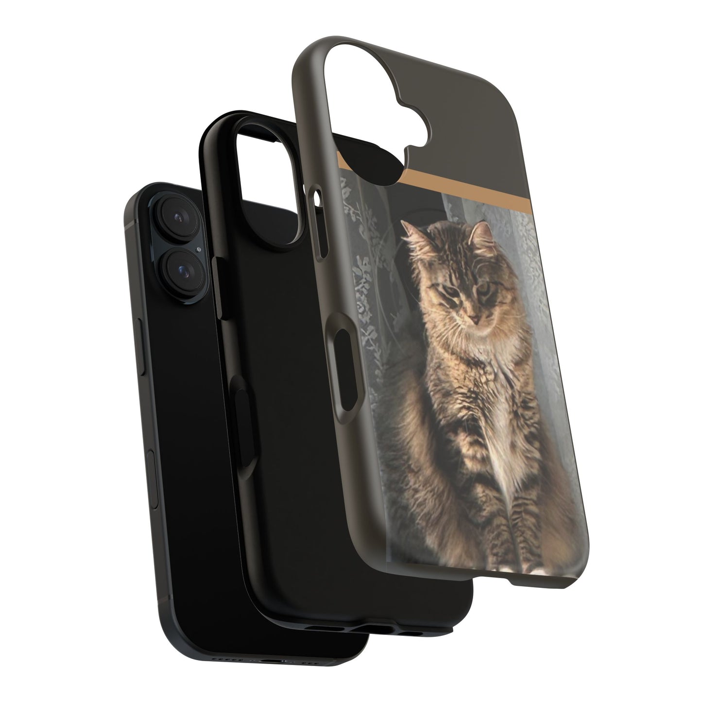Tough Magnetic Cases | Cozy Fluffy Cat