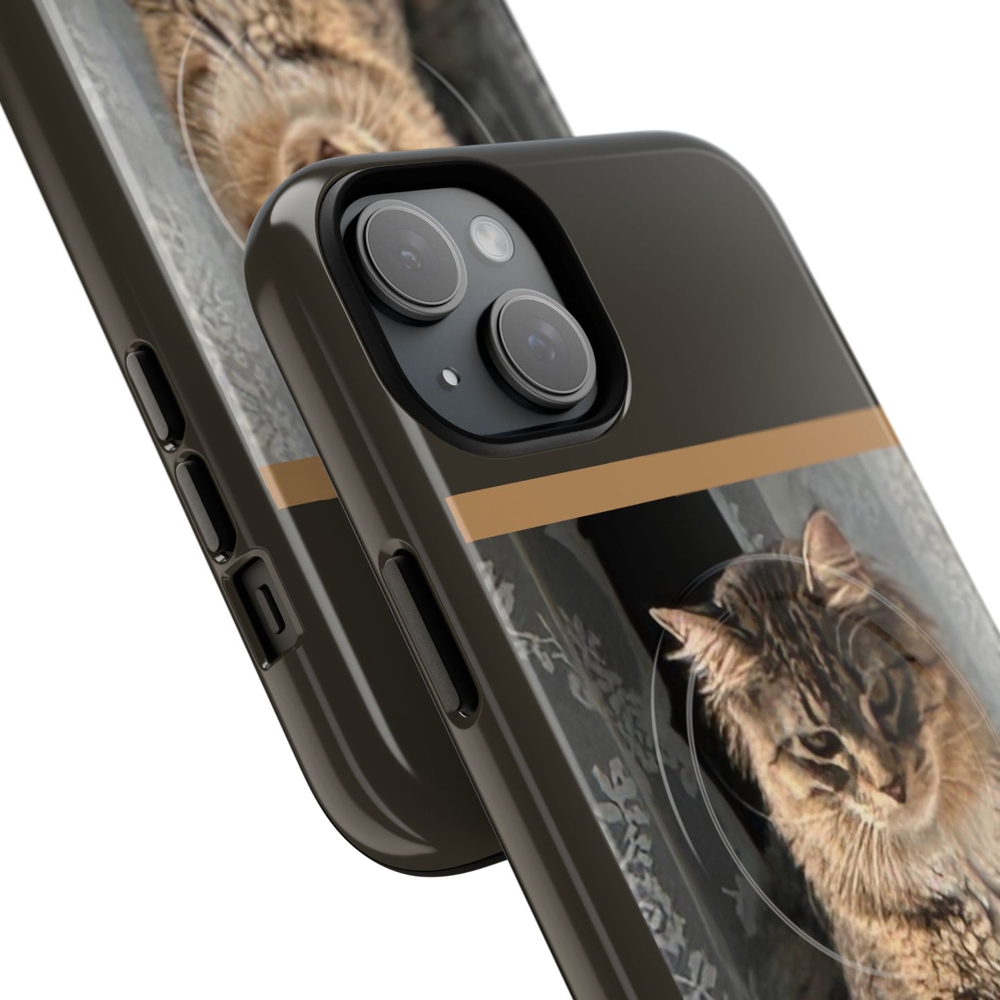 Tough Magnetic Cases | Cozy Fluffy Cat
