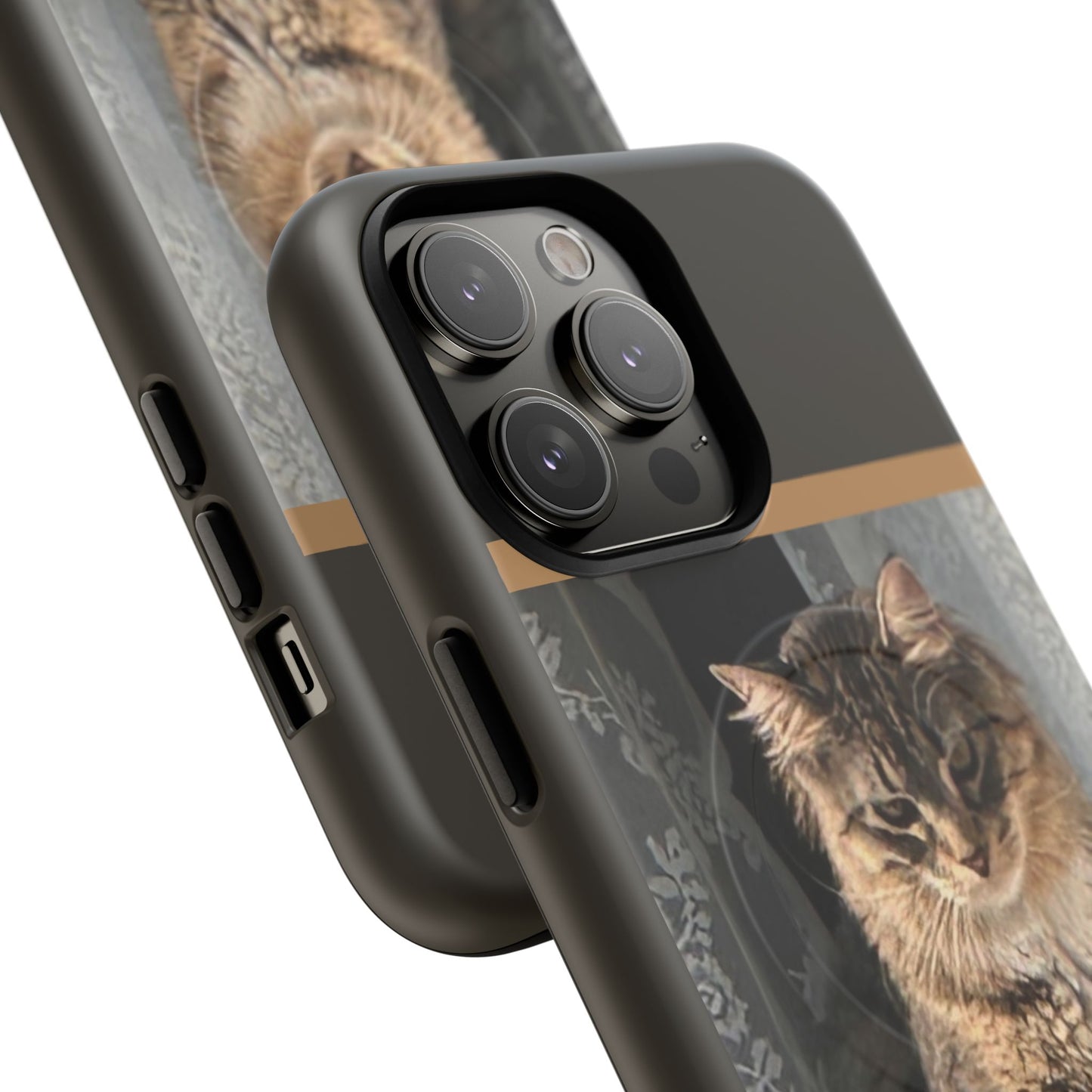 Tough Magnetic Cases | Cozy Fluffy Cat