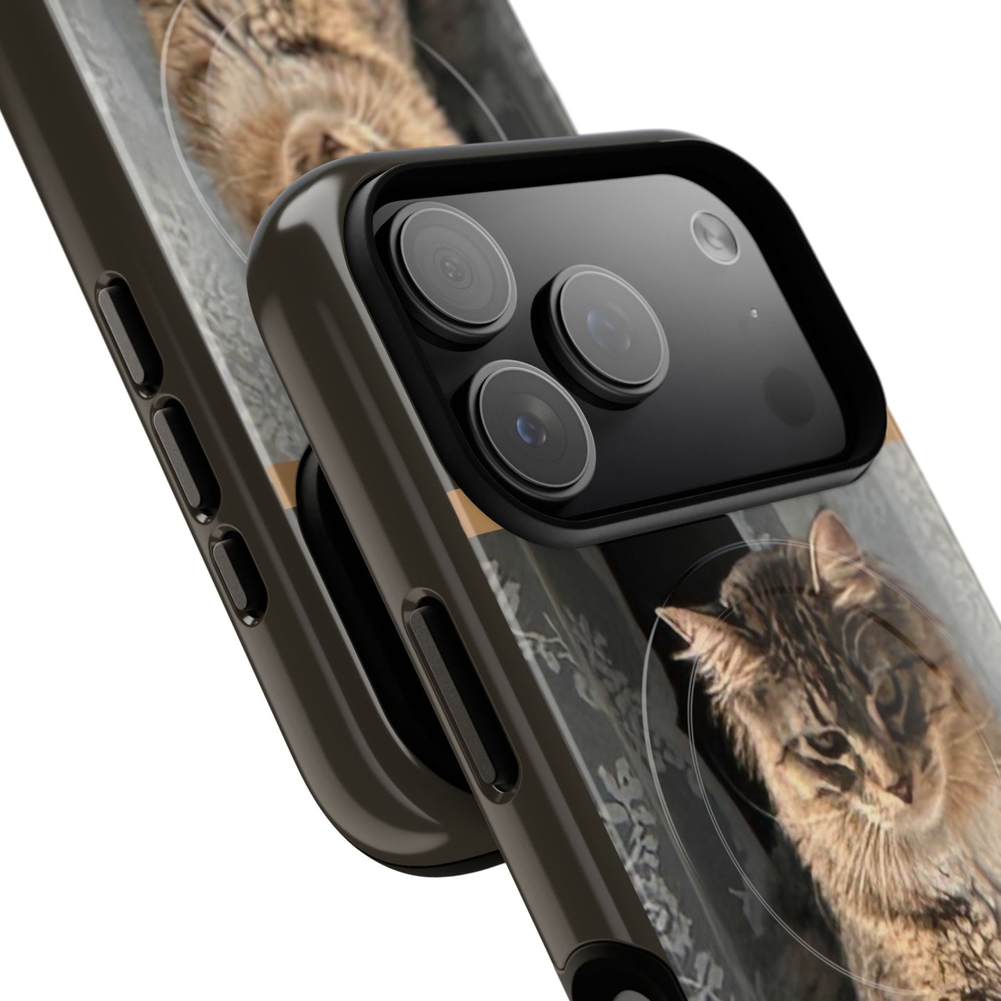 Tough Magnetic Cases | Cozy Fluffy Cat