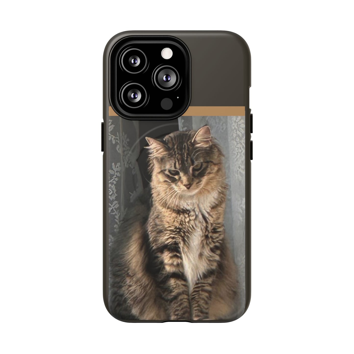 Tough Magnetic Cases | Cozy Fluffy Cat