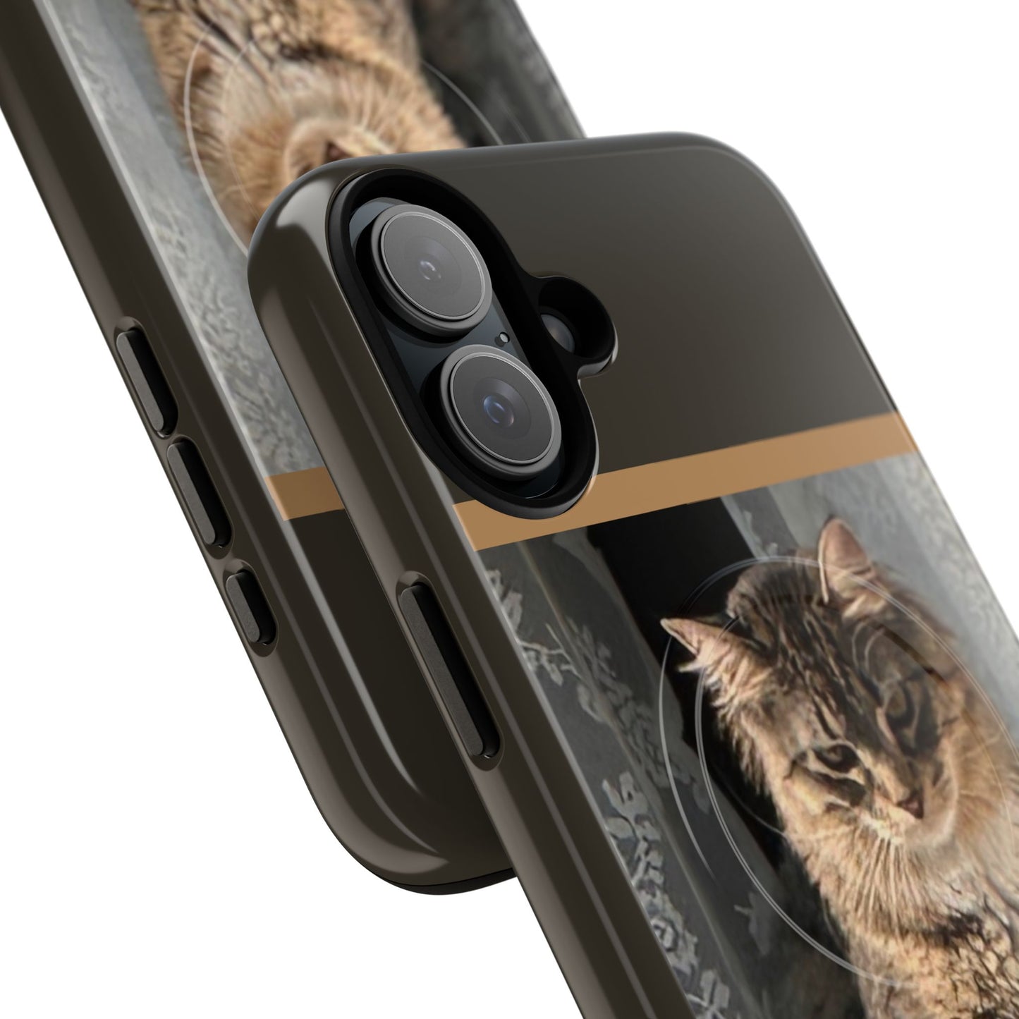 Tough Magnetic Cases | Cozy Fluffy Cat