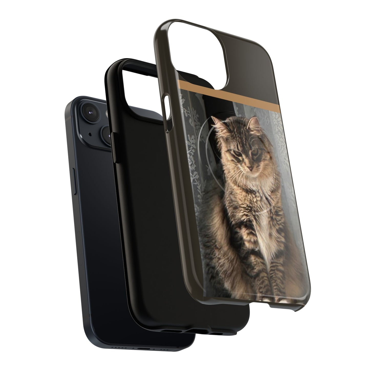 Tough Magnetic Cases | Cozy Fluffy Cat