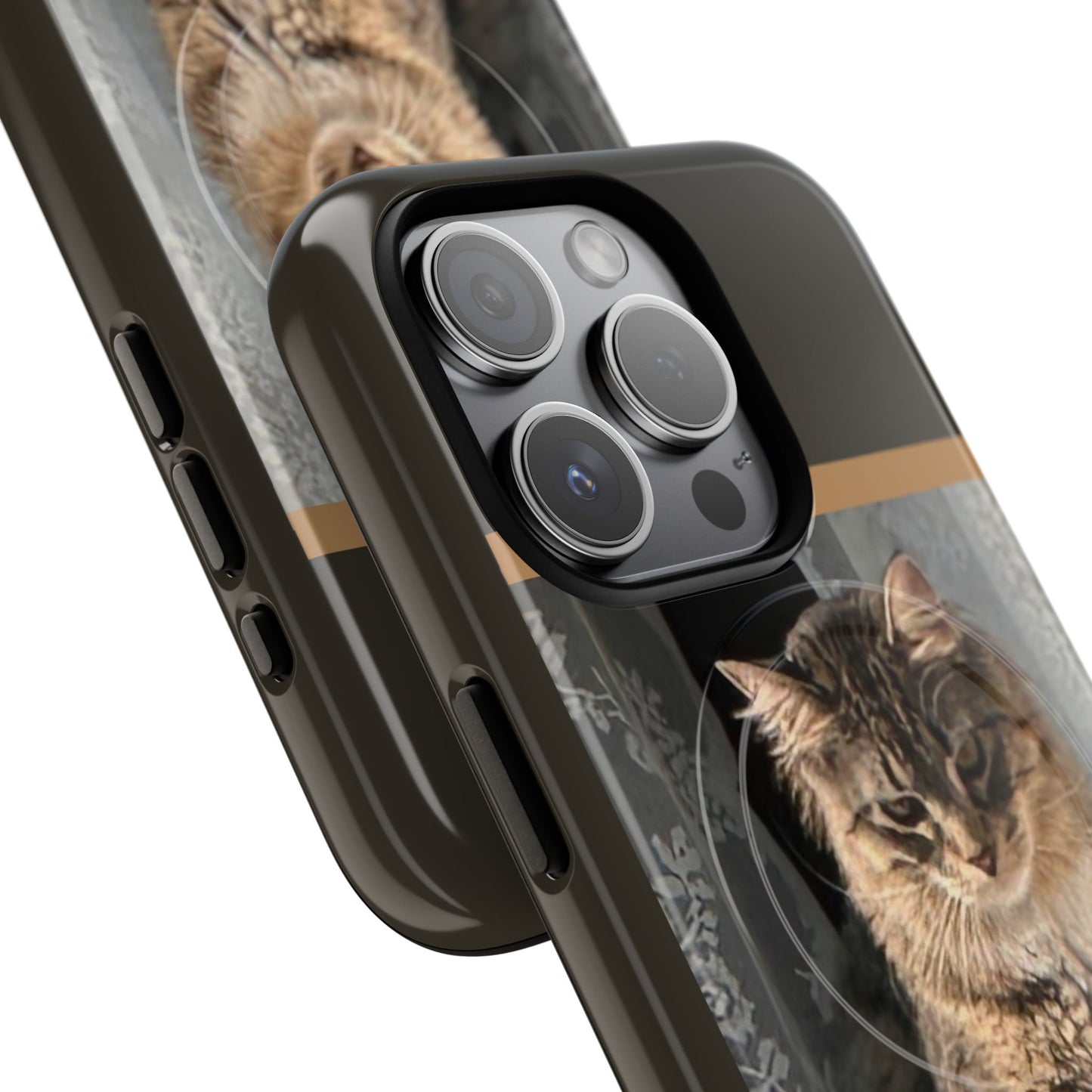 Tough Magnetic Cases | Cozy Fluffy Cat