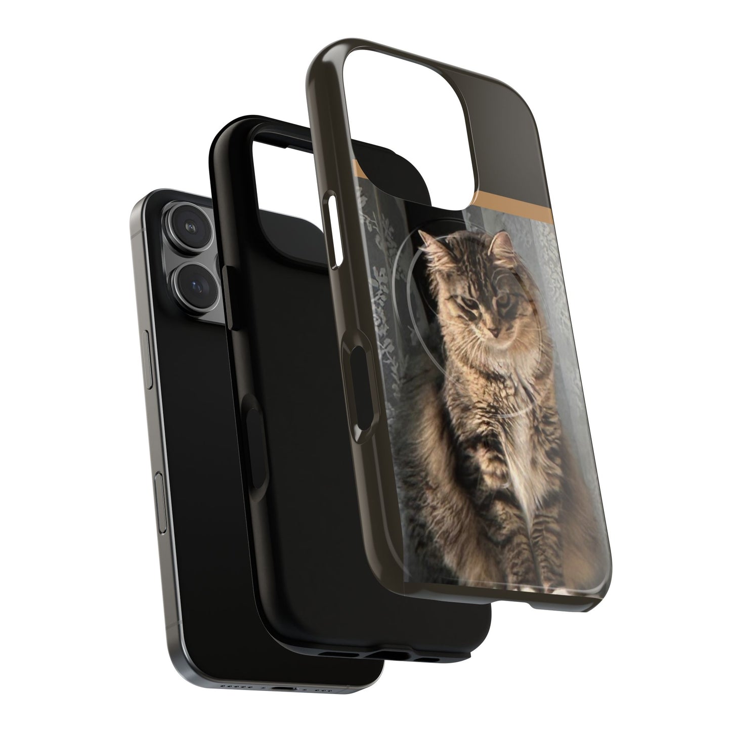 Tough Magnetic Cases | Cozy Fluffy Cat
