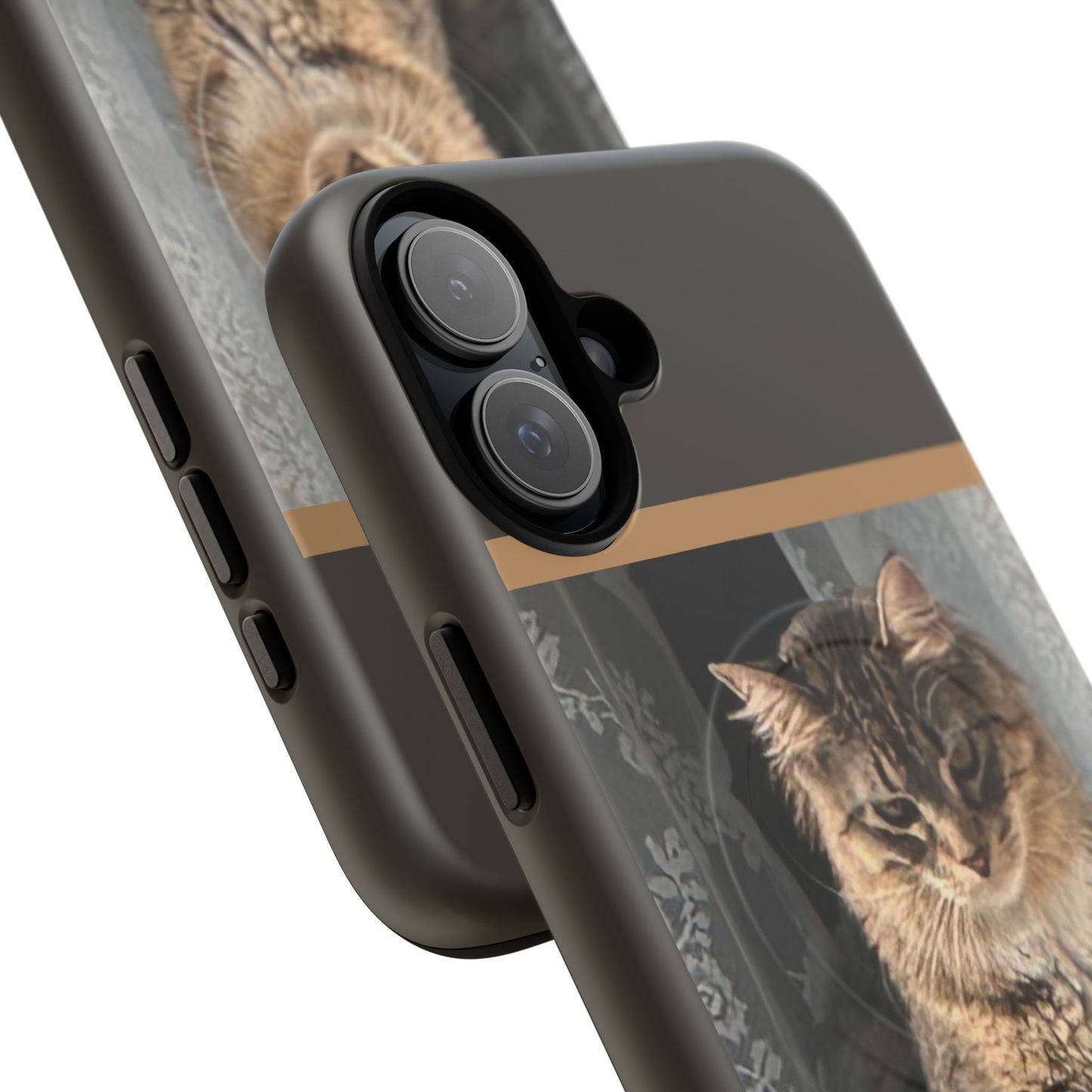 Tough Magnetic Cases | Cozy Fluffy Cat
