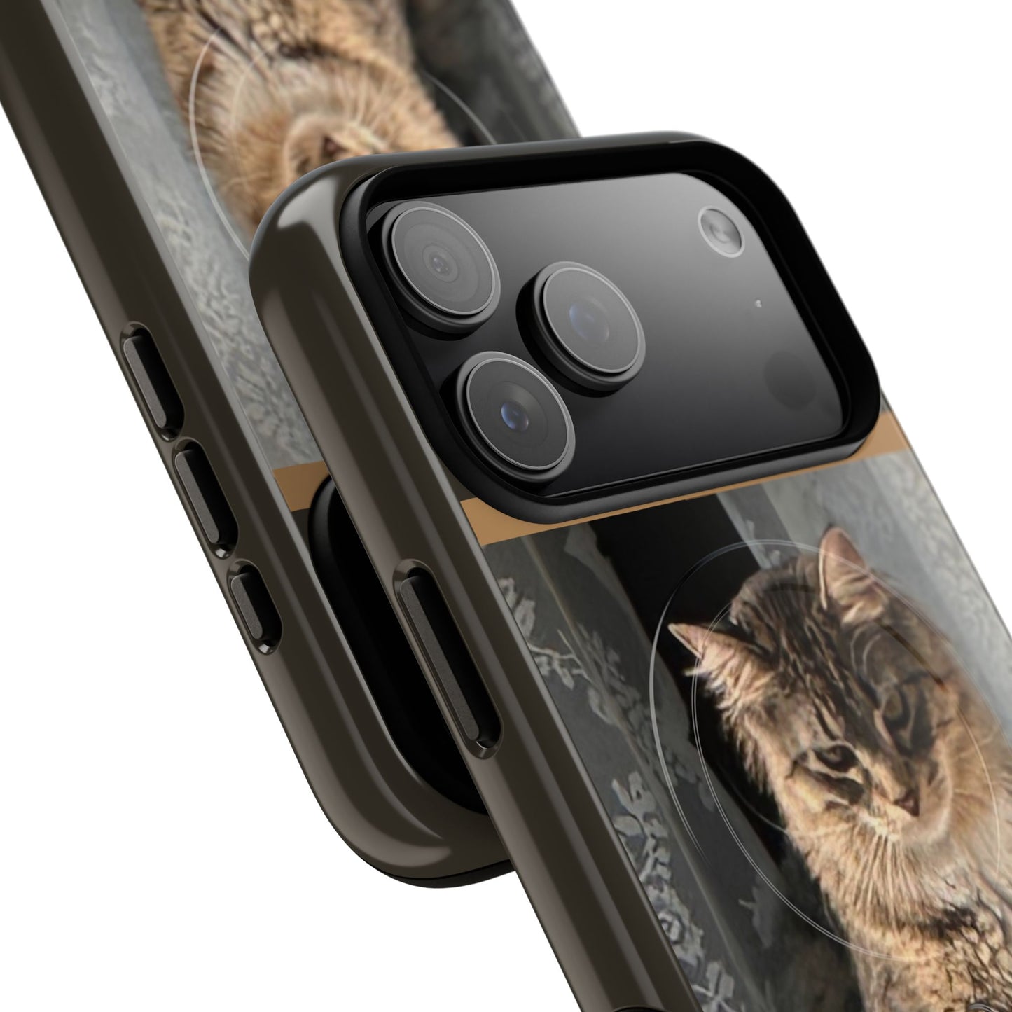 Tough Magnetic Cases | Cozy Fluffy Cat