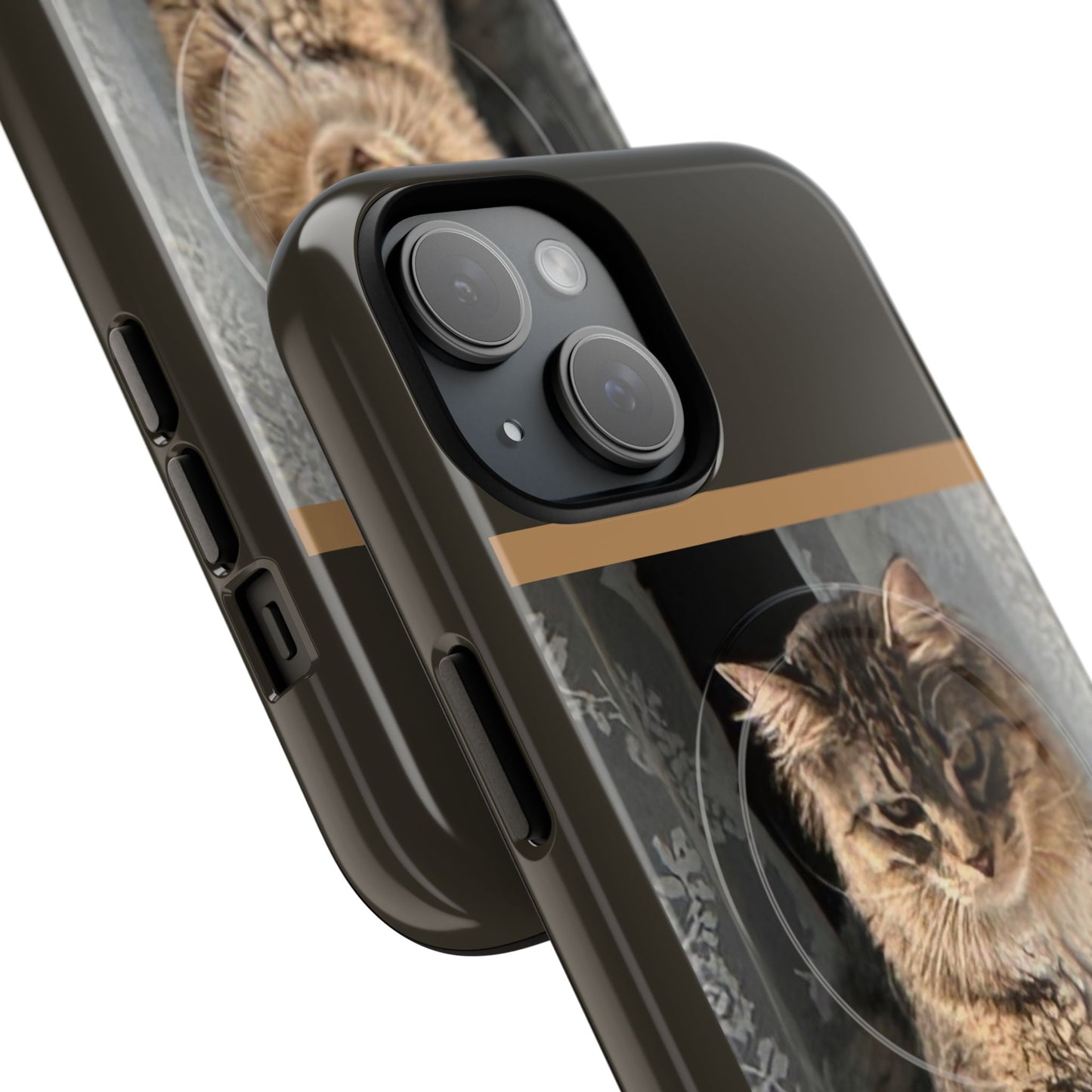 Tough Magnetic Cases | Cozy Fluffy Cat