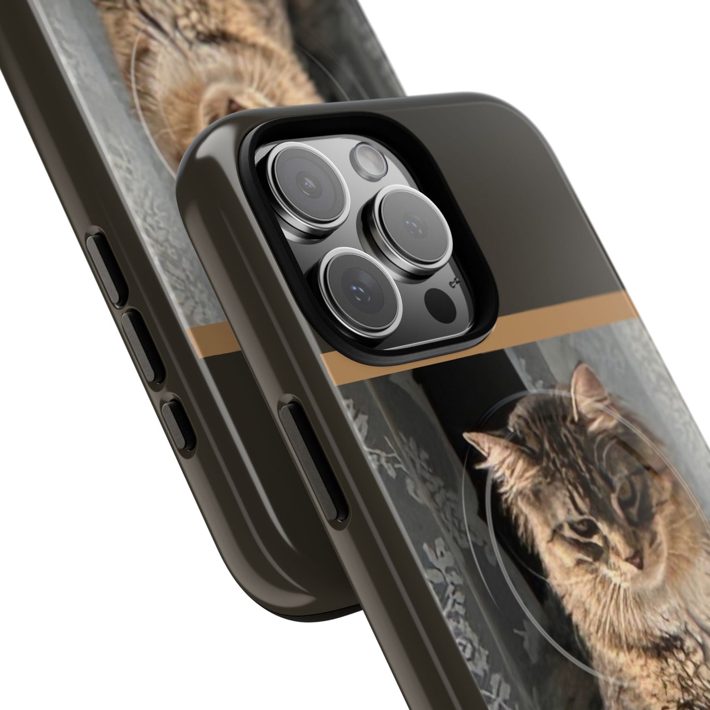 Tough Magnetic Cases | Cozy Fluffy Cat