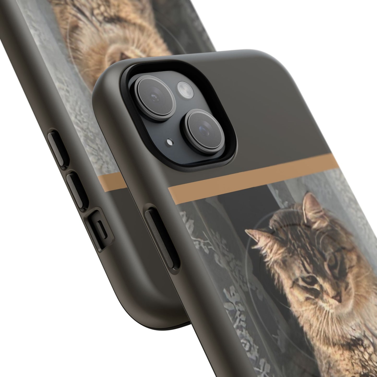 Tough Magnetic Cases | Cozy Fluffy Cat