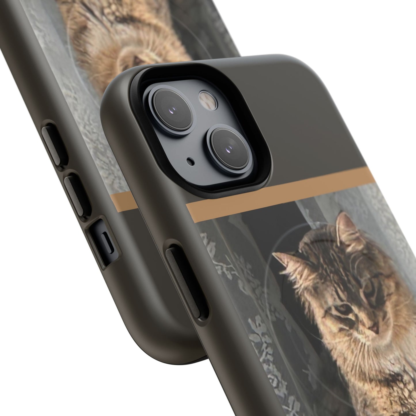 Tough Magnetic Cases | Cozy Fluffy Cat