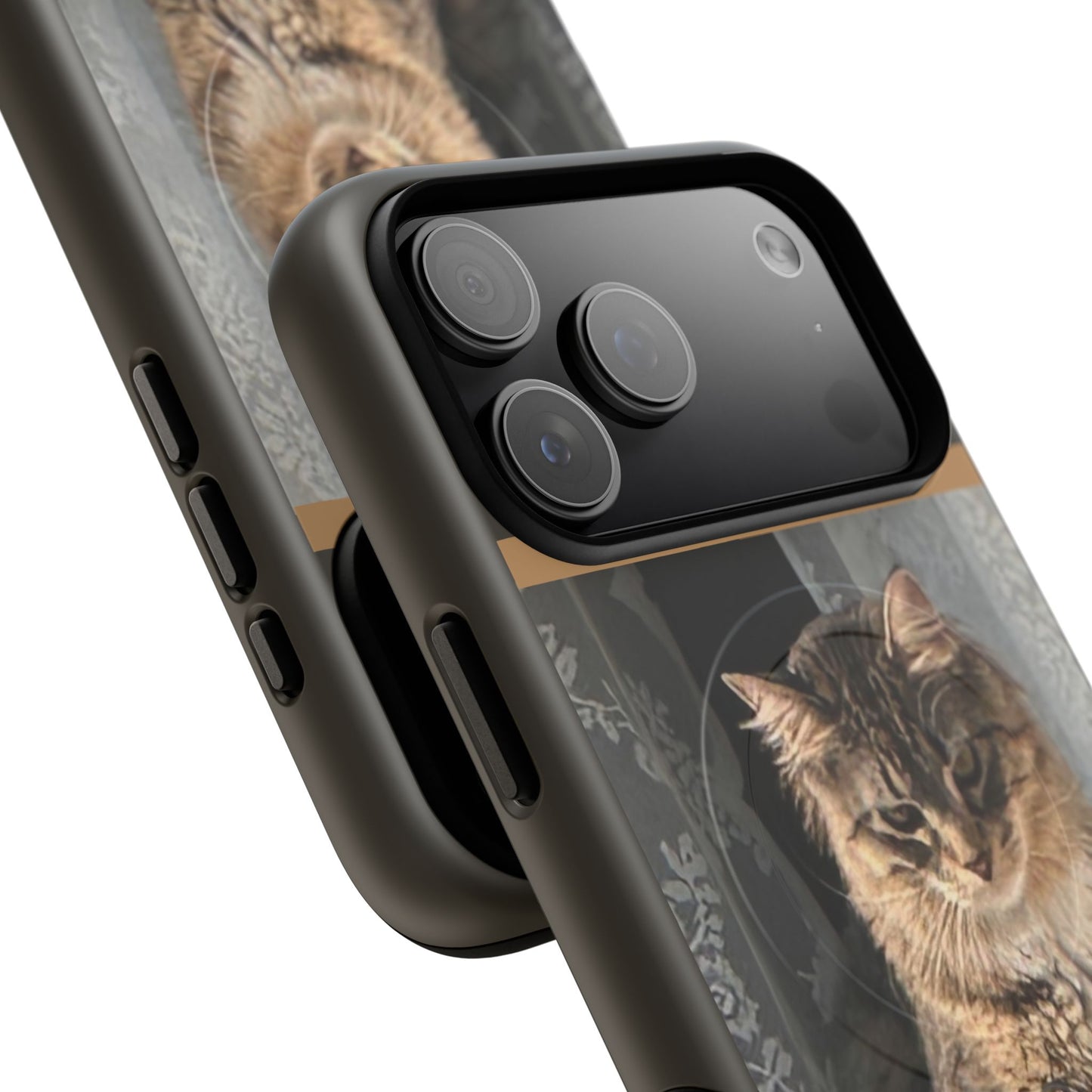 Tough Magnetic Cases | Cozy Fluffy Cat