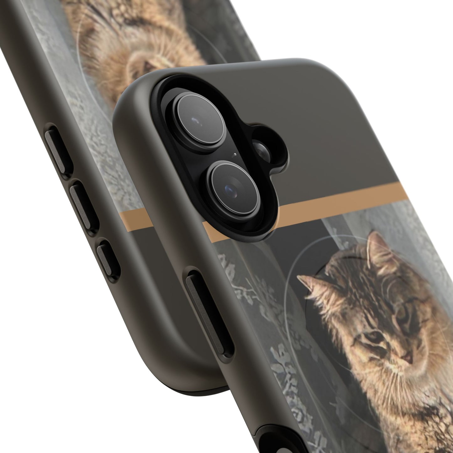 Tough Magnetic Cases | Cozy Fluffy Cat