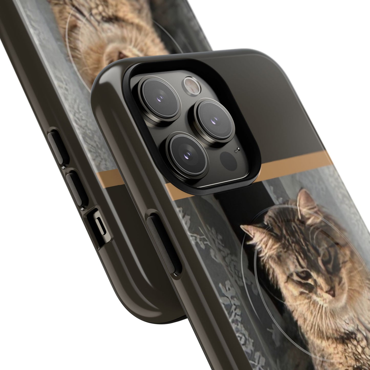 Tough Magnetic Cases | Cozy Fluffy Cat