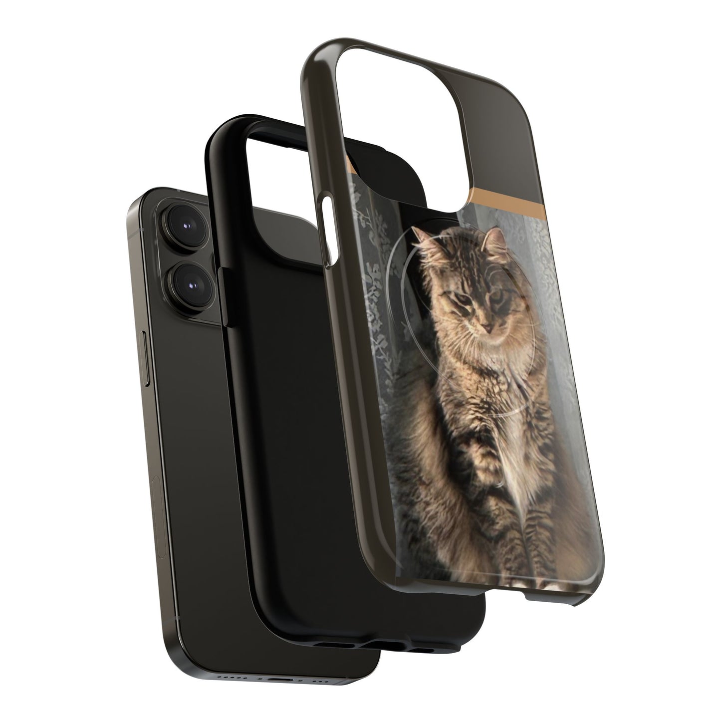 Tough Magnetic Cases | Cozy Fluffy Cat