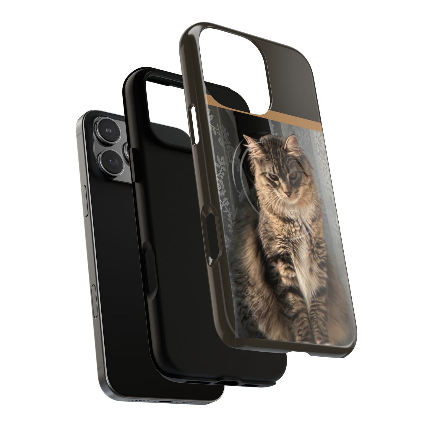 Tough Magnetic Cases | Cozy Fluffy Cat
