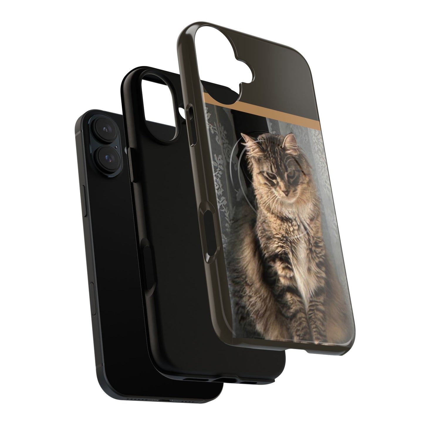 Tough Magnetic Cases | Cozy Fluffy Cat