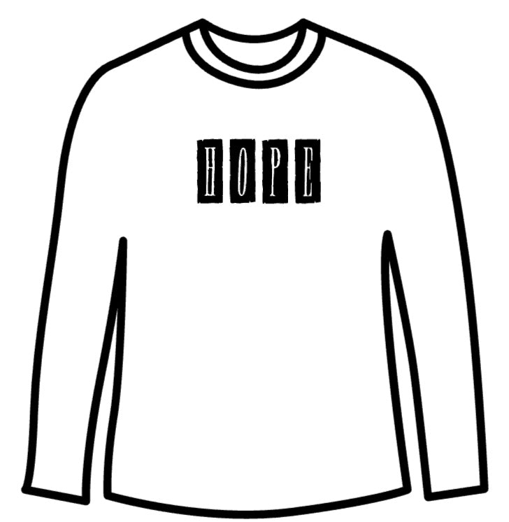 Long sleeve | "Hope" | Front design
